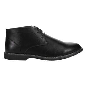 London Fog Blackburn Chukka Mens Boots - Black, Size 10.5M- NIB